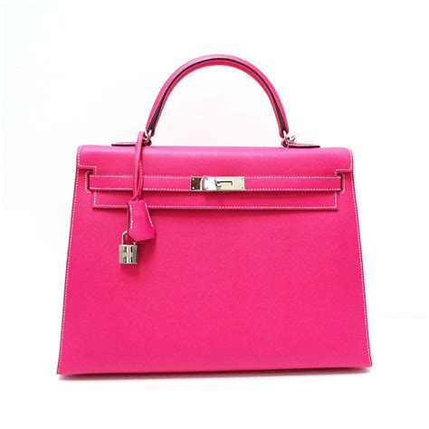 hermes pink kelly epsom|hermes kelly bag models.